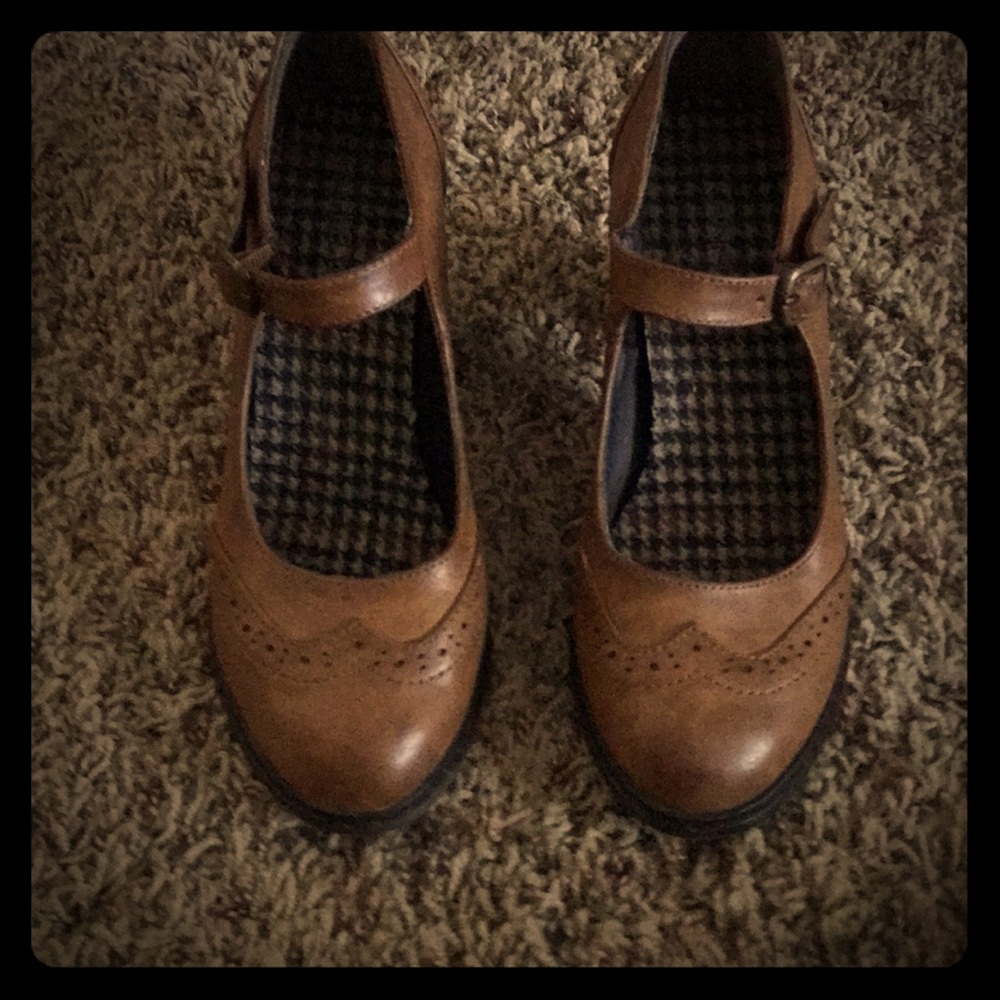 Mary Jane style heels